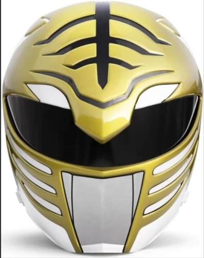 leistung ranger mmpr weiß helm 3d drucken modell powerranger weißranger tommyoliver sentai powerrangerhelm cosplay 3dprint kostüm maske power rangers weiße druckbar diy hobby mächtig morphin mächtiges gametoys 3d print model - Mito3D