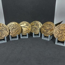 power rangers ninjetti - mmpr movie coins 1993 morpher super sentai replacement legacy coin 3d print model - Mito3D
