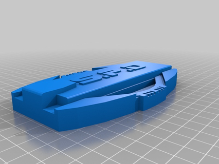 guardabosques spd hebilla sombra guardabosque 3d impresión 3d print model - Mito3D