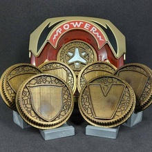 power rangers super sentai - lightspeed gogofive coins legacy morpher replacement coin 3d print model - Mito3D