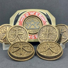 power rangers super sentai - samurai shinkenger coins legacy morpher replacement coin 3d print model - Mito3D