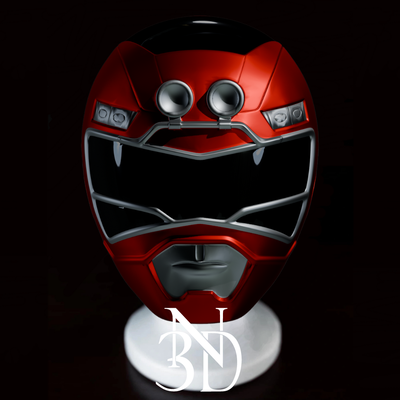 guardas turbo vermelho capacete mmpr guarda zeo verde branco preto 3d print model - Mito3D