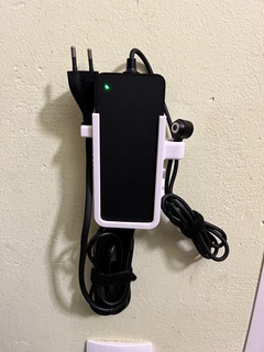 power supply bracket xiaomi pro 4 e-scooter wall holder 3d print model - Mito3D