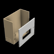 power supply case parametric - bts tool 5v cover psu electronics 3d print model - Mito3D