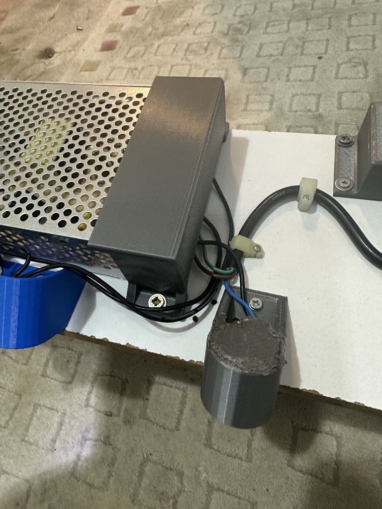 energia fornitura connettore copertina guaina petamentor accessorio petatore petamentor2 psu montare elettronica 3D print model - Mito3D