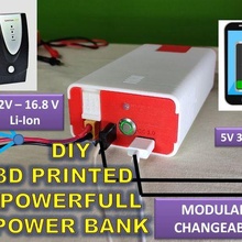 powerbank - 3d printed modular concept gadget printing diy 3d print model - Mito3D