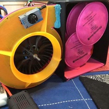 purificador de aire motorizado resperator pack varios diy papr corvidae-19 3dprinting 3d print model - Mito3D