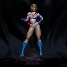 powergirl 3d print model - Mito3D