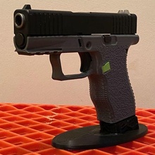 pp43xe melhorada g43x acessório trilho ergonômico firmeza glock 43 43x 3d print model - Mito3D