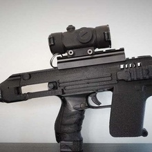 ppq di armamento maniglia mini roni walther vfc strumento softair gestire la pistola m2 vista p99 Stampante 3d accessori 3d print model - Mito3D