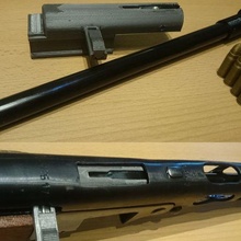 ppsh41 Shpagin sahte varil cıvata mükemmel Görüntüle işlevsel model tabanca ıspanak hafif makineli tüfek 2ww dekorasyon 3d print model - Mito3D