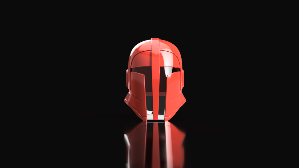 praetorian guard helmet mandalorian 3d printing 3D print model - Mito3D