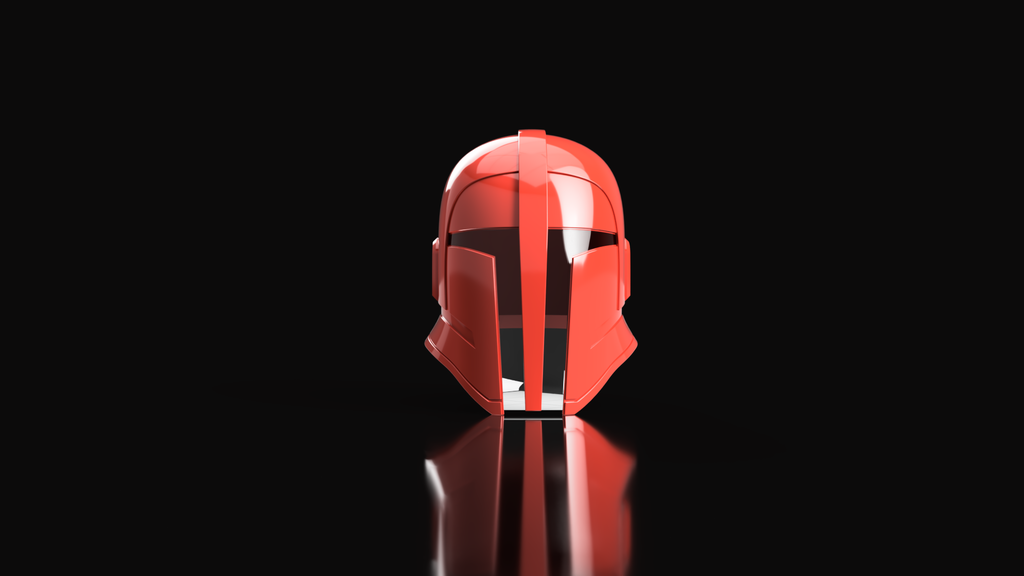 pretoriano guardia casco mandalorian 3d stampa 3D print model - Mito3D