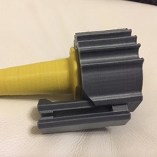 p-rail Belt Gürtel molle-clip verschiedene 3d print model - Mito3D