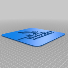 prairie Pfoten square dünne Stelle tool 3d-drucken 3d print model - Mito3D