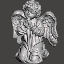 Orando ángel 3d print model - Mito3D