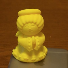praying angel gadget 3d print model - Mito3D