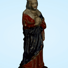 praying man art worship texture model sculpture presepe 3mf stl 3d print model - Mito3D