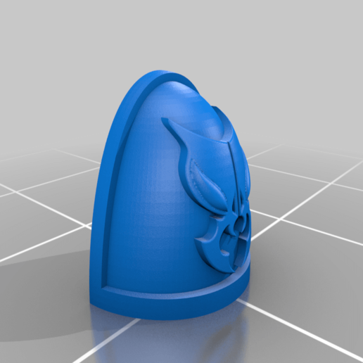 praying mantis shoulder pads game games 3D print model - Mito3D