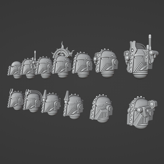 pre malificarum kasklar pre magnus oğullar oğullar 30k sapkınlık kasklar magnus 3d print model - Mito3D
