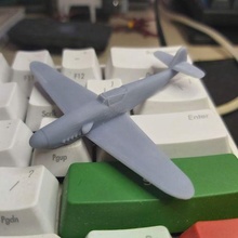 pré apoiado bf109 1 100 escala jogos avião ww2 alemão suporte 3d print model - Mito3D