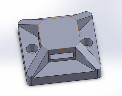 delegacia suporte foca ordem acomodar cabos útil prático 3d print model - Mito3D