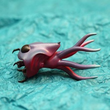 predalien sea creature art alien predator sculpture cyclops 3d print model - Mito3D