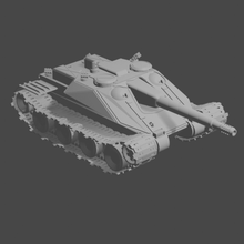 predator wargame battletech mechwarrior tank space scifi american mecha vehicle destroyer 3d print model - Mito3D
