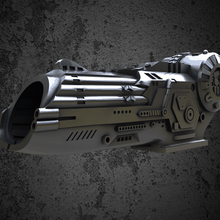 predator 1 plasma cannon 3d print model - Mito3D