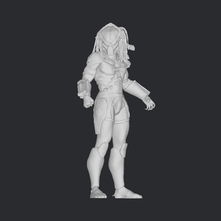 predator alien vs movie art 3d print model - Mito3D