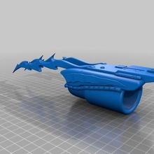 Raubtier Arm Klinge Spiel Requisiten 3d print model - Mito3D