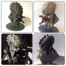 predator bust heykel hd sanat 3d print model - Mito3D