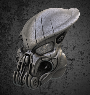 Raubtier keltisch bio Maske verschiedene Aliens 3d print model - Mito3D