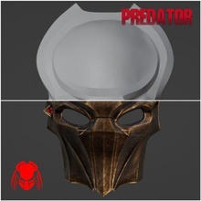 predator falconer mask game helmet alien facehugger xenomorph cosplay 3d print model - Mito3D