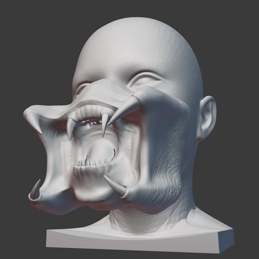 predator mask various face 3D print model - Mito3D