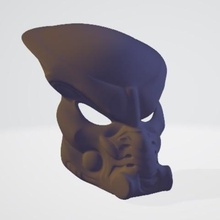predator mask various deving 3d print model - Mito3D