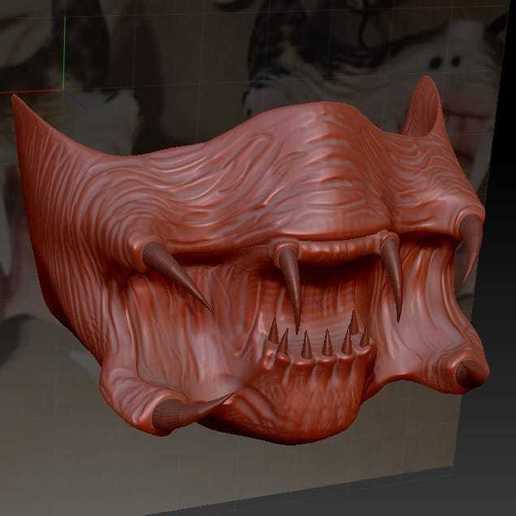 predator Maske Spiel 3D print model - Mito3D