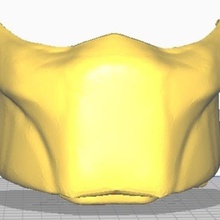 predator maskesi gadget maske uzaylı covid 3d print model - Mito3D