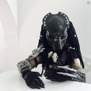 prédateur masque cosplay costume 3d print model - Mito3D