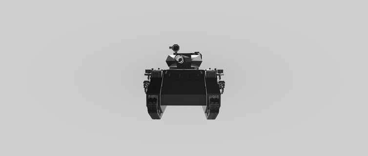 predador modelo fantasia espaço marinho 3d impressão stl brinquedo tanque 3d print model - Mito3D