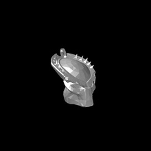 predator pendant jewelry 3d print model - Mito3D