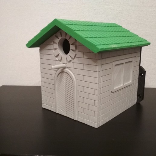 Fertighäuser Geflügel home Natur Entwicklung designer Vogelhäuschen Vögel Haus 3D print model - Mito3D