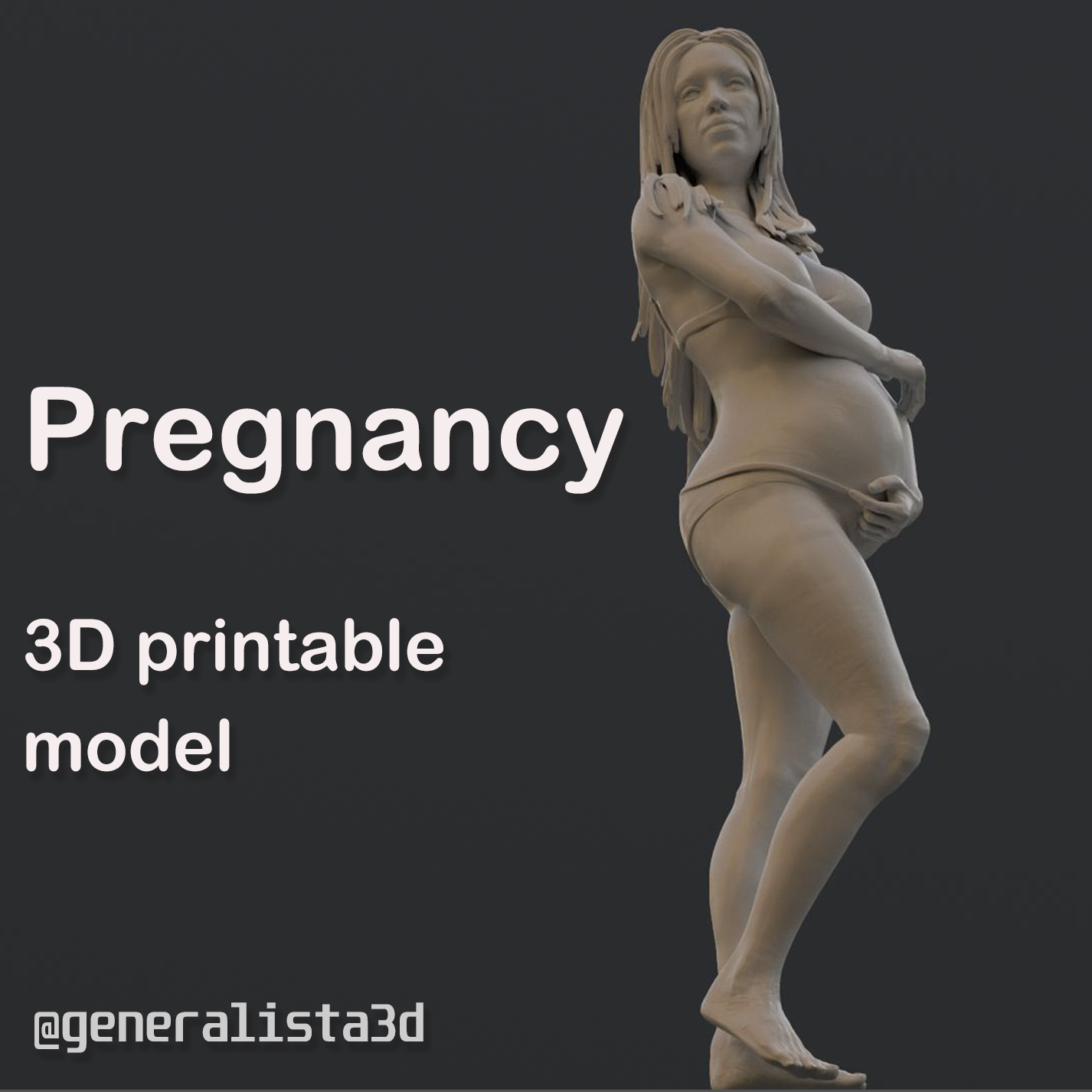 gravidez imprimível modelo entorno égua mae you xi terra murmurar mor maika mãe morto terrestre 3D print model - Mito3D