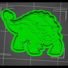 preistorico biscotti taglierina impostato attrezzo animale luban rudolf jedlicka 3d print model - Mito3D