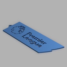 premier league keychain chelsea united england city logo emblem art london 3d print model - Mito3D