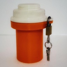prescription lock bottle  prescription lock lockable bottle rx pills pill safe
