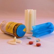 prescription vial divider home 3d print model - Mito3D