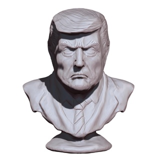 president trump 3d print model - Mito3D