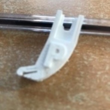 prensador pie adaptador coser máquina hermano industrial 3d print model - Mito3D