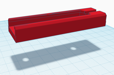 Druck Pad Halterung mlok Schiene 3d print model - Mito3D